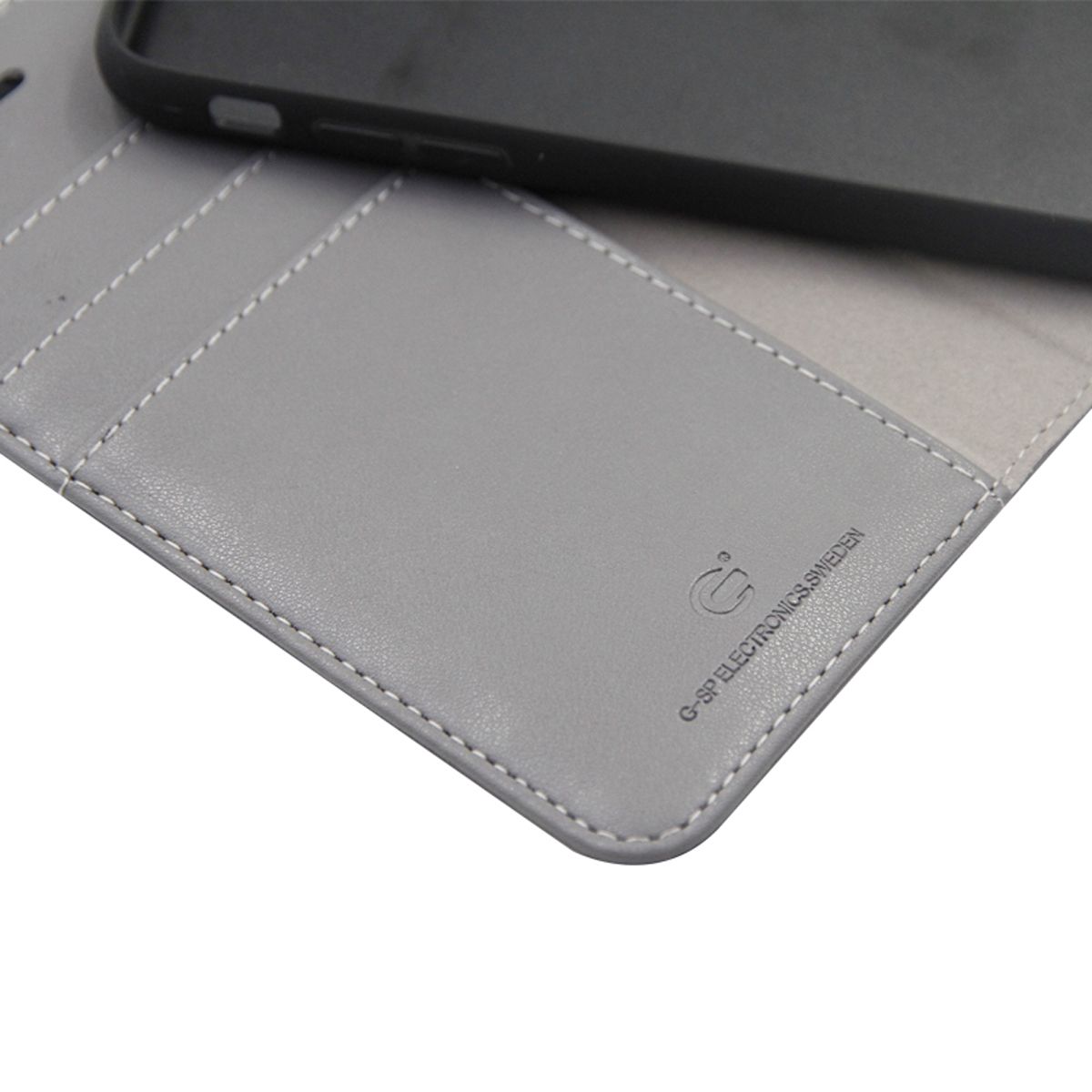 iPhone 6/6S Plånboksfodral Magnet Läder med Stativ - Grå image 5