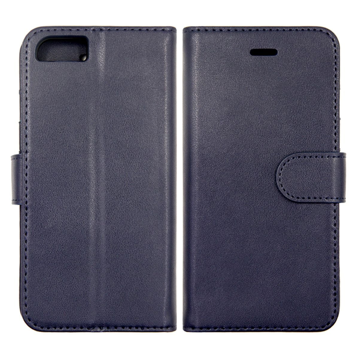 iPhone 6/6S Plånboksfodral Magnet Läder med Stativ - Mörkblå image 1