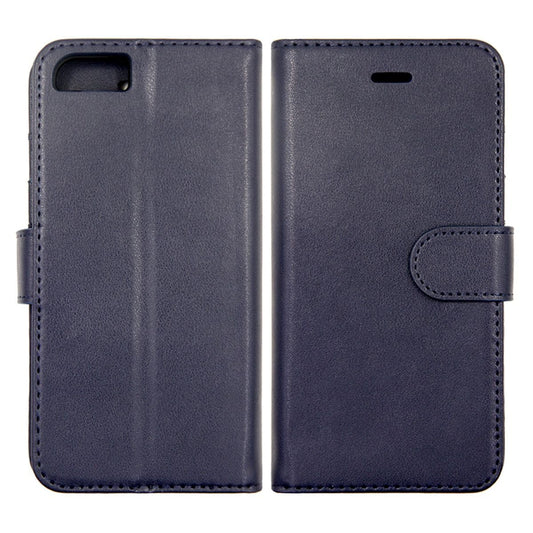 iPhone 6/6S Plånboksfodral Magnet Läder med Stativ - Mörkblå image 1