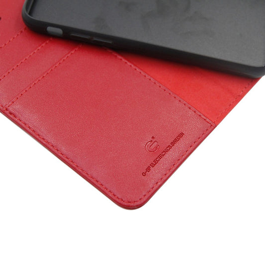 iPhone 6/6S Plånboksfodral Magnet Läder med Stativ - Röd image 4