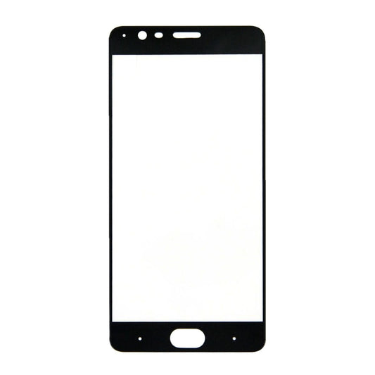Skärmskydd OnePlus 3/3T - Heltäckande Härdat Glas Svart image 2