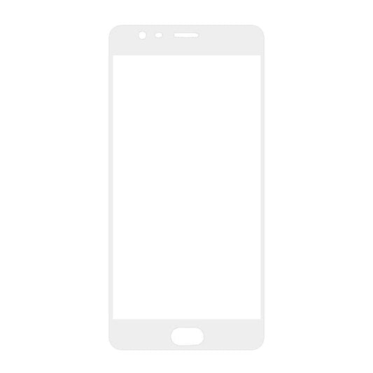 Skärmskydd OnePlus 3/3T - Heltäckande Härdat Glas Vit image 2