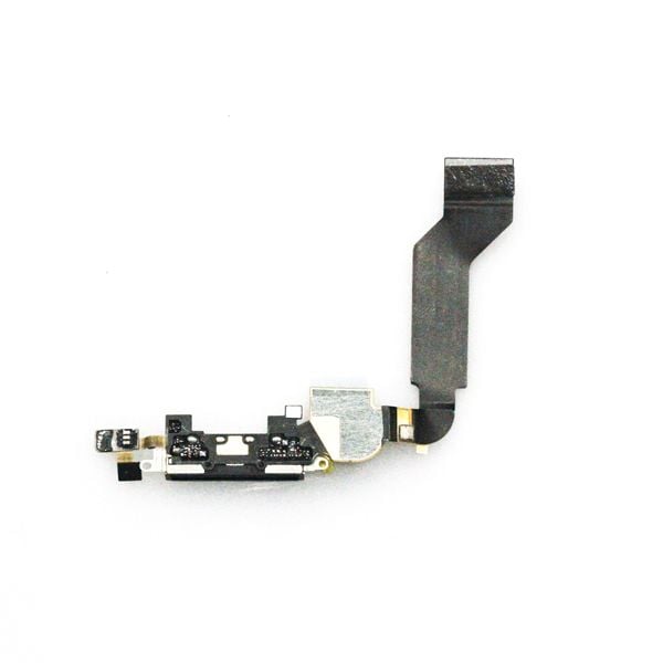 iPhone 4S Laddkontakt Flexkabel - Vit image 1