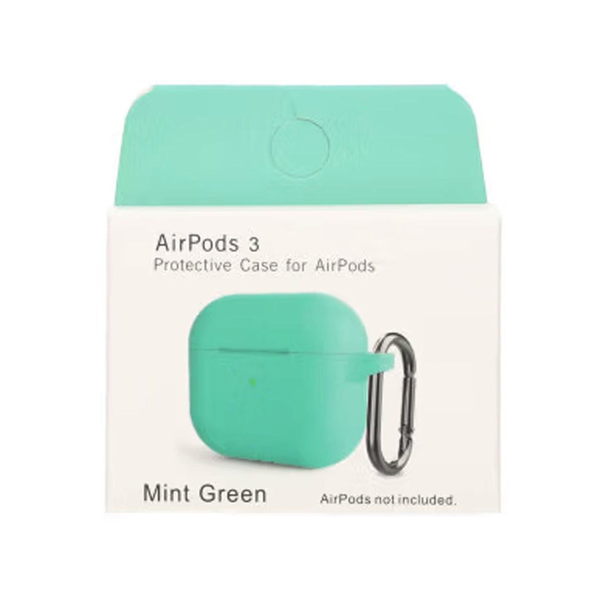 AirPods 3 Fodral Silikon - Mintgrön image 3