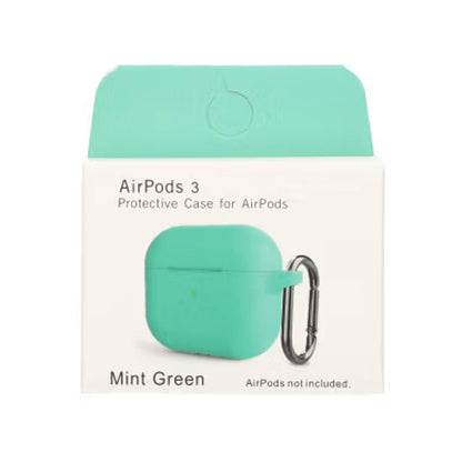 AirPods 3 Fodral Silikon - Mintgrön image 3