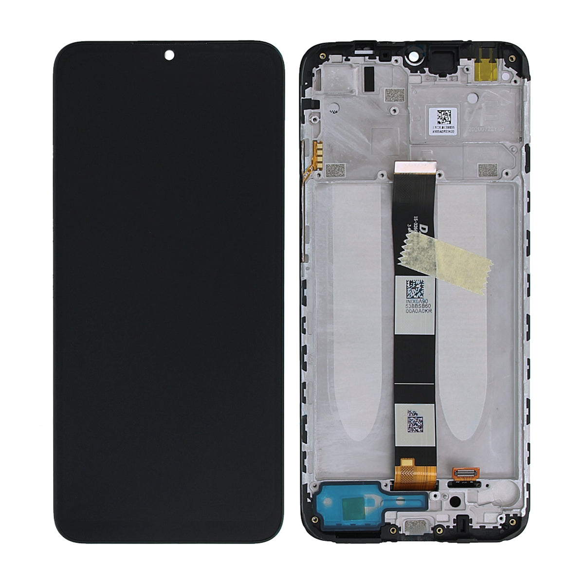 Xiaomi Redmi 9AT (2020) Skärm med LCD Display Original - Svart image 1