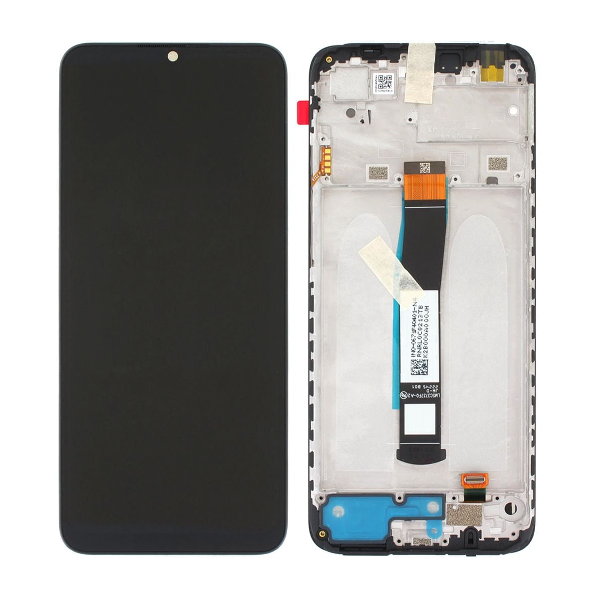 Xiaomi Redmi 10C Skärm med LCD Display Original - Svart image 1