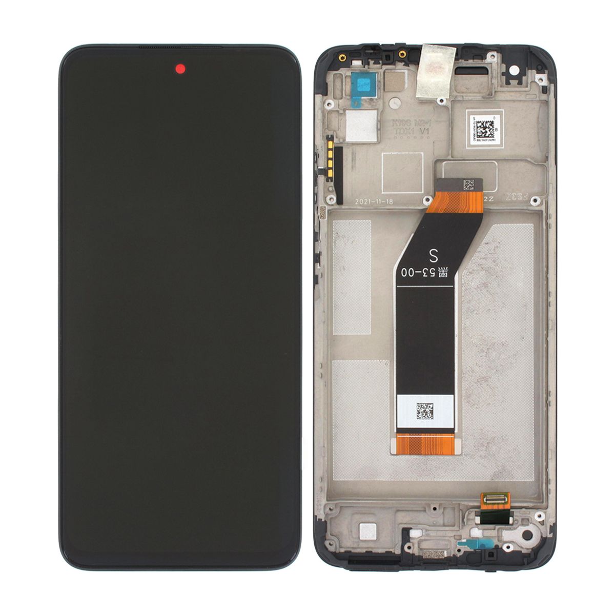 Xiaomi Redmi 10 (2022) Display med LCD Skärm - Svart image 1