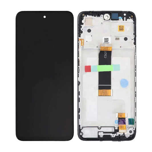 Xiaomi Redmi 12 Skärm med LCD Display Original - Svart image 1