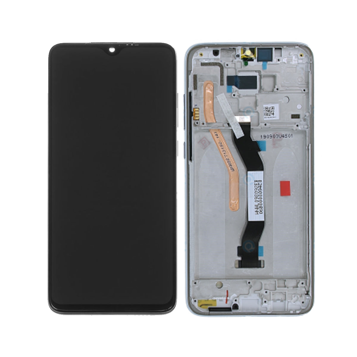 Xiaomi Redmi Note 8 Pro LCD Display + Touch Screen + Frame Pearl White image 1