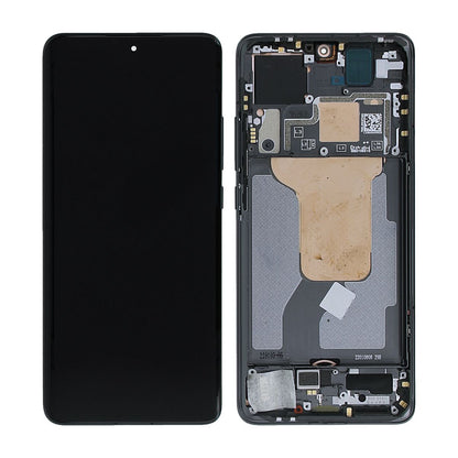 Xiaomi 12 (2022) Skärm med LCD Display Original - Svart image 1