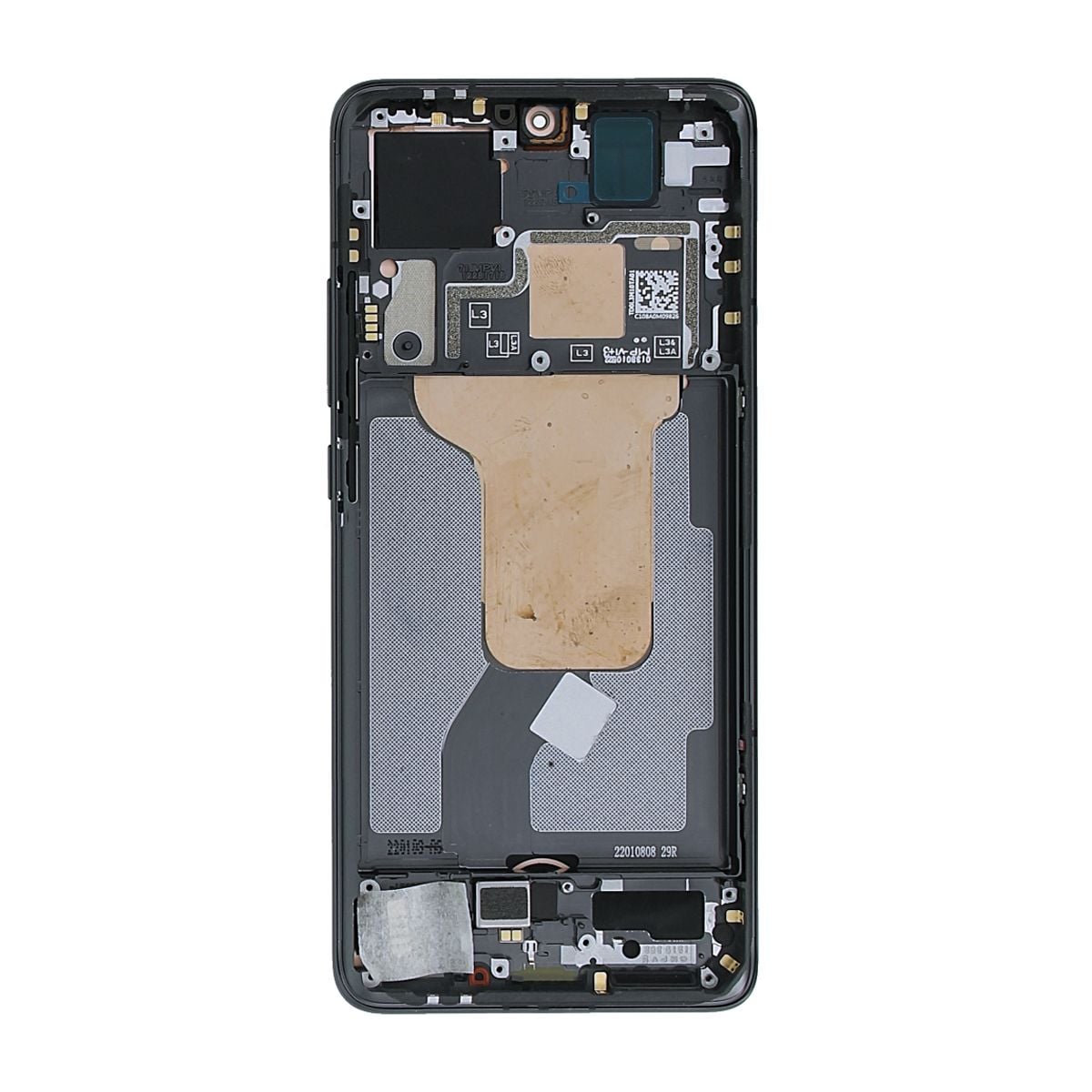 Xiaomi 12 (2022) Skärm med LCD Display Original - Svart image 3
