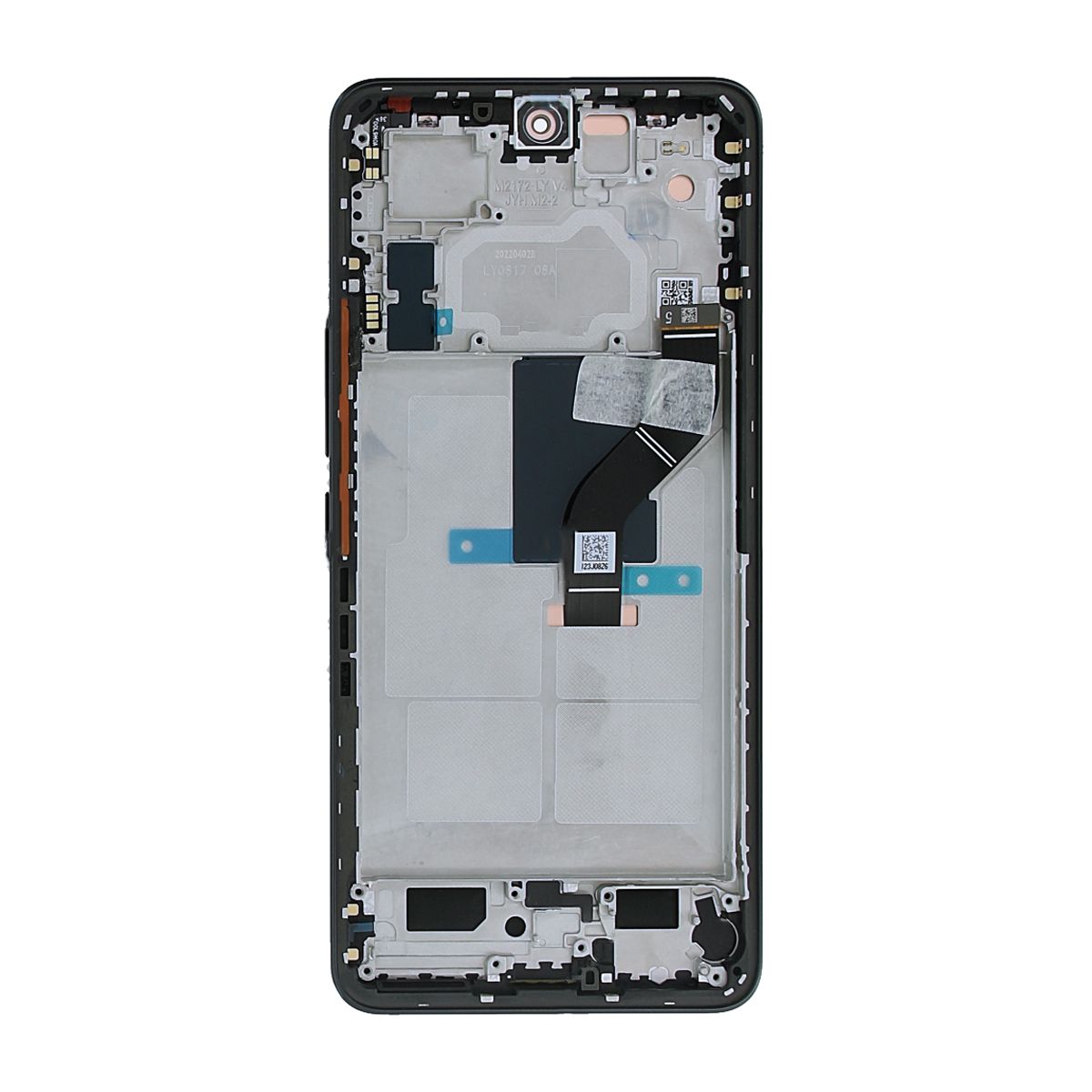 Xiaomi 12 Lite 5G (2022) Skärm med LCD Display Original - Svart image 3
