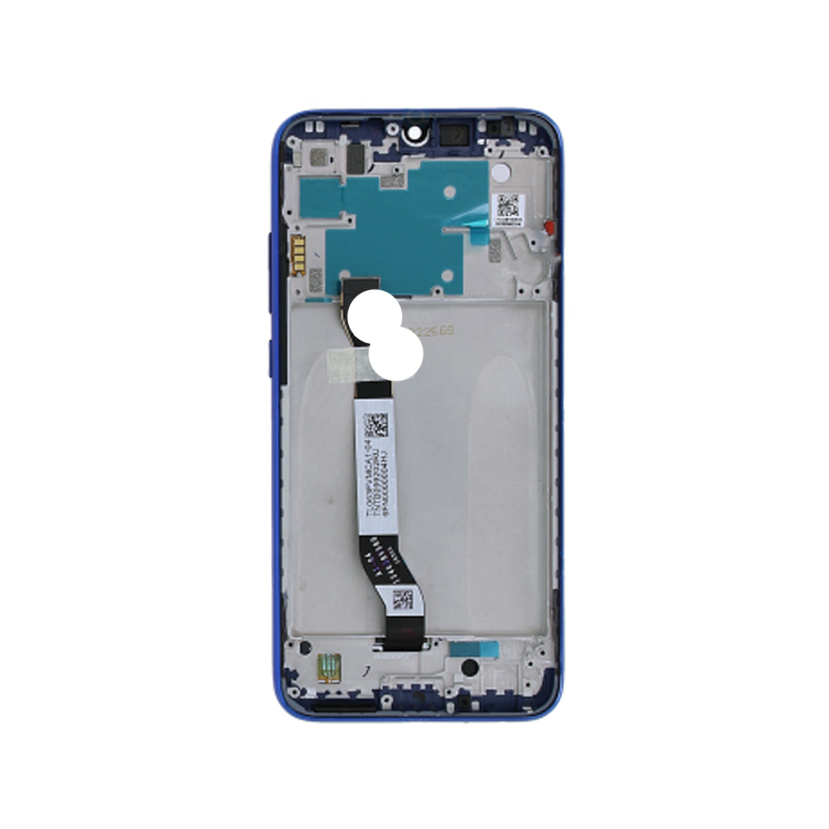 Xiaomi Redmi Note 8 Skärm/Display + Ram - Blå image 7