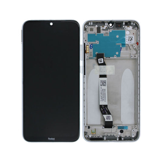 Xiaomi Redmi Note 8 Skärm/Display + Ram - Vit image 1