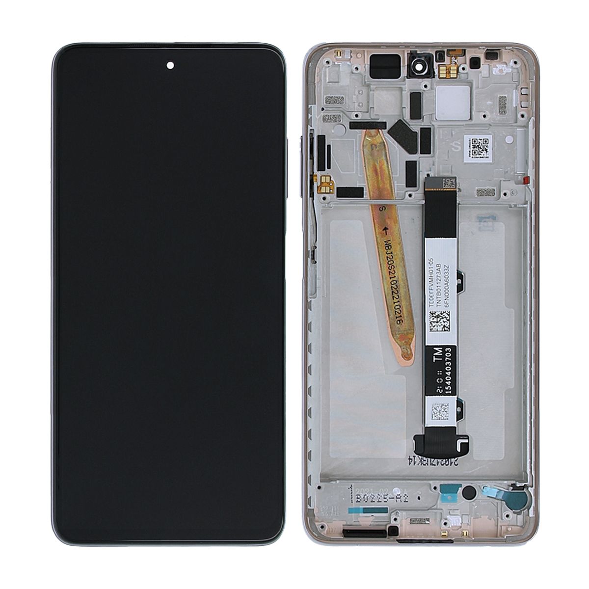 Xiaomi Poco X3 Pro Skärm med LCD Display Original - Guld image 1