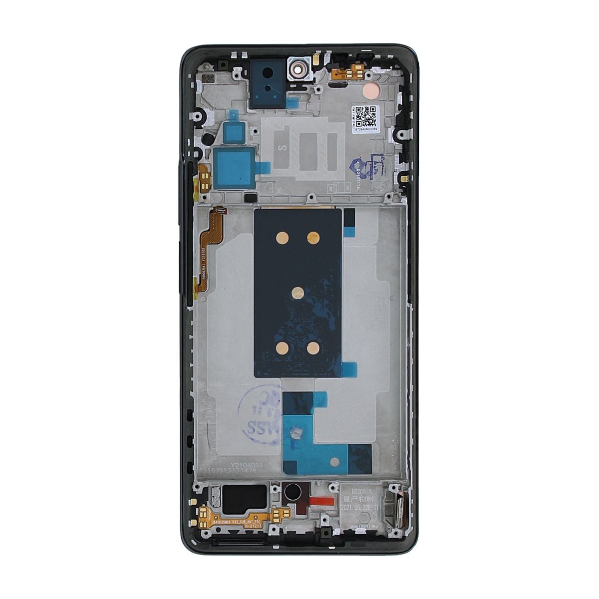 Xiaomi 11T / 11T Pro (2021) Skärm med LCD Display Original - Grå image 3