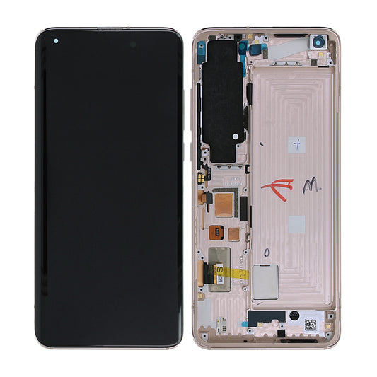 Xiaomi Mi 10 Pro Skärm med LCD Display Original - Vit image 1
