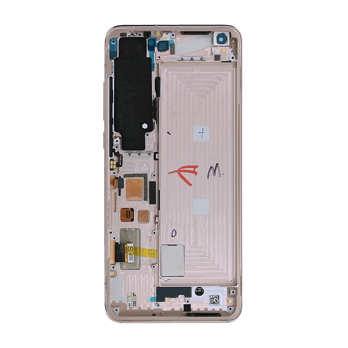 Xiaomi Mi 10 Pro Skärm med LCD Display Original - Vit image 3