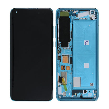 Xiaomi Mi 10 Skärm med LCD Display Original - Grön image 1
