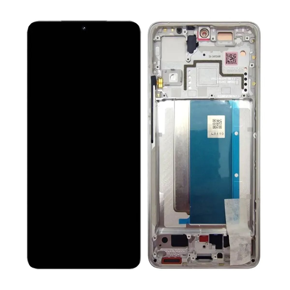Xiaomi POCO F6 Pro Skärm med LCD Display Original - Vit image 1