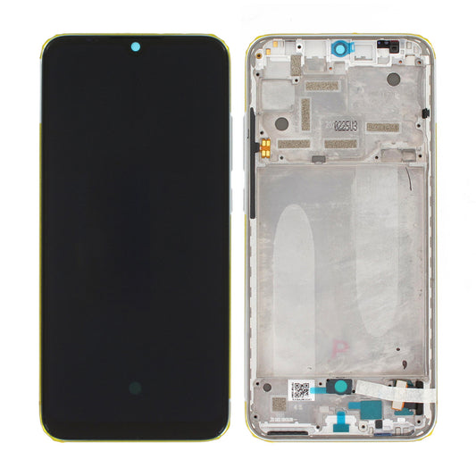 Xiaomi Mi A3 (2019) Skärm med LCD Display Original Skärm med LCD Display Original - Vit image 1