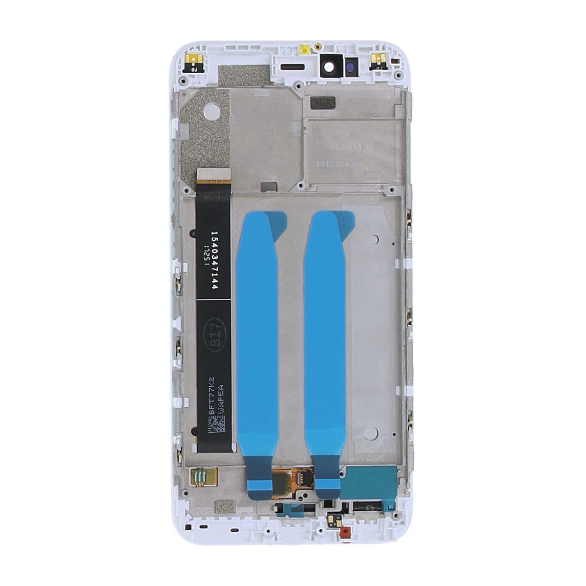 Xiaomi Mi A1 Display med LCD Skärm Original - Vit image 3