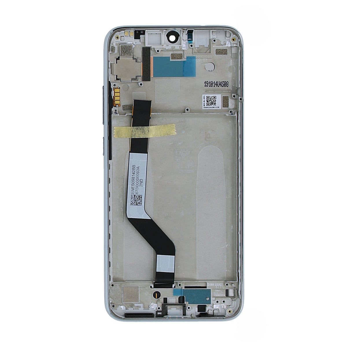 Xiaomi Redmi Note 7/Note 7 Pro Skärm med LCD Display Original - Vit image 3
