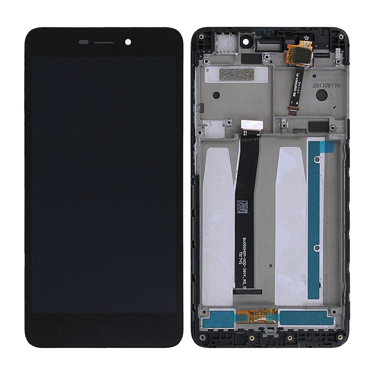 Xiaomi Redmi 4A Skärm med LCD Display Original - Svart image 1