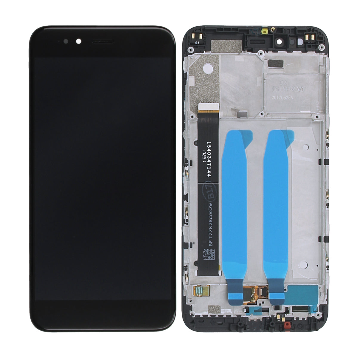 Xiaomi Mi A1 Display med LCD Skärm Original - Svart image 1