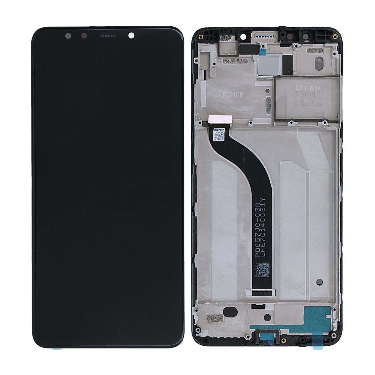 Xiaomi Redmi 5 Display med LCD Skärm Original - Svart image 1