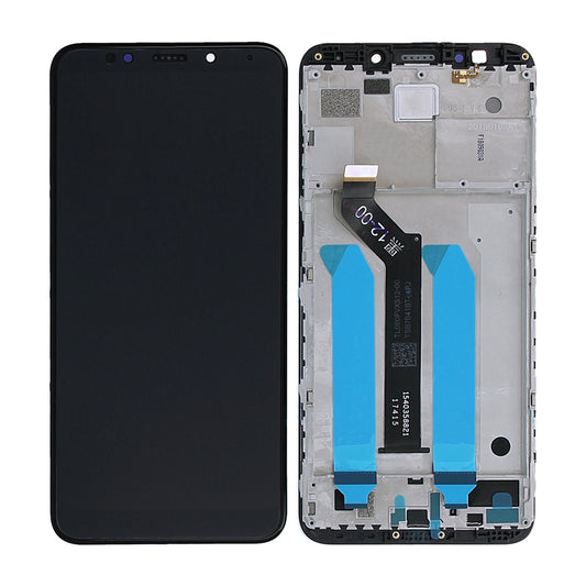 Xiaomi Redmi 5 Plus Display med LCD Skärm Original - Svart image 1