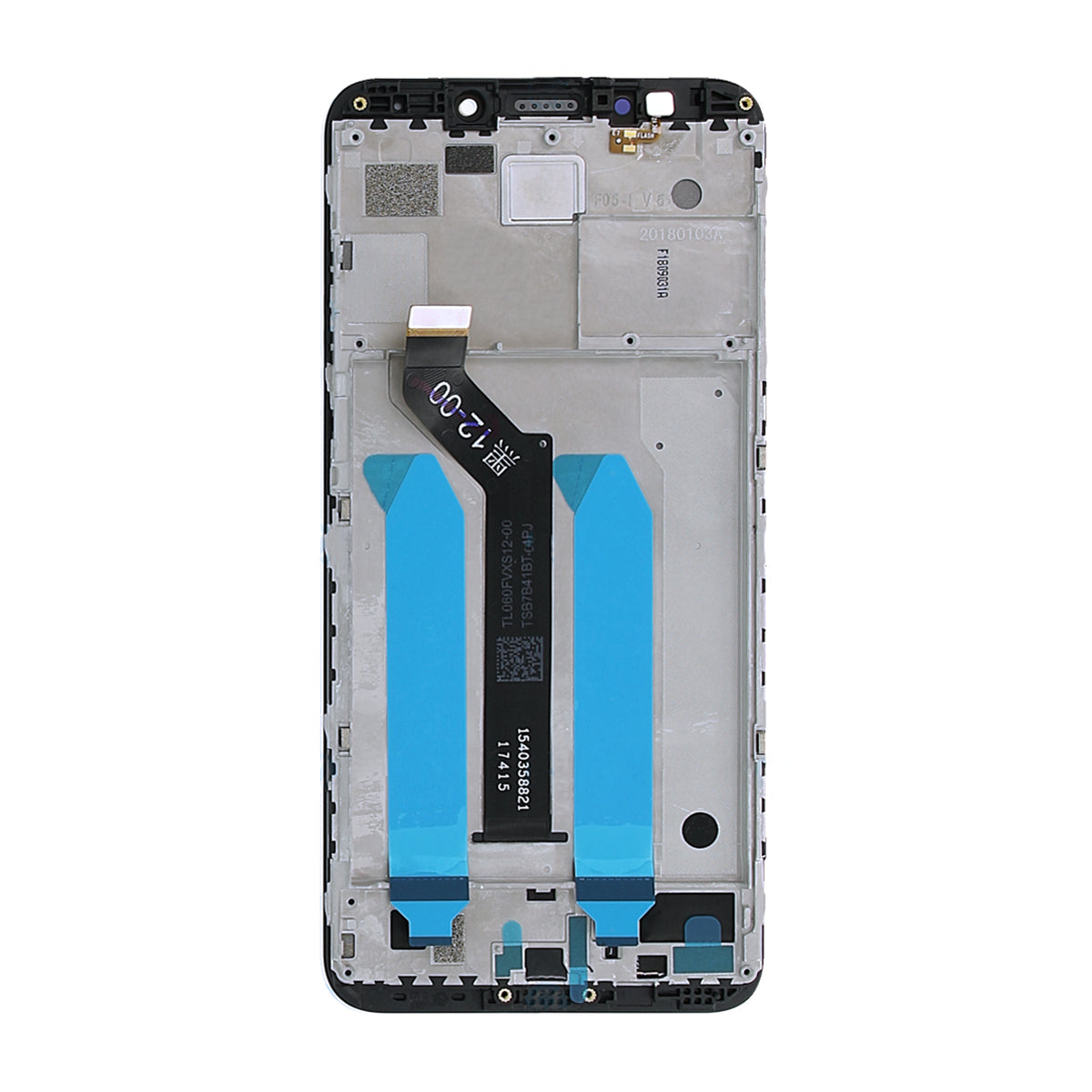 Xiaomi Redmi 5 Plus Display med LCD Skärm Original - Svart image 3