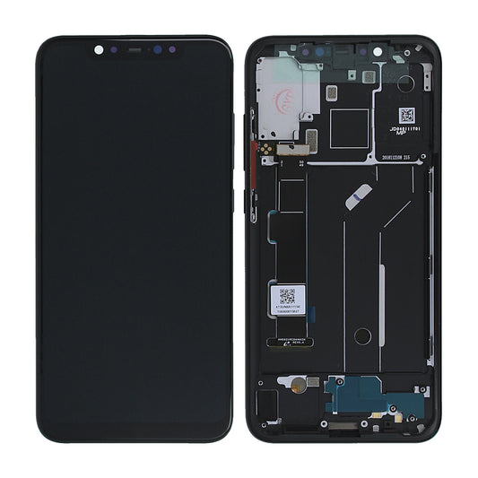Xiaomi Mi 8 Display med LCD Skärm Original - Svart image 1
