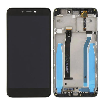 Xiaomi Redmi 4X Skärm med LCD Display Original - Svart image 1