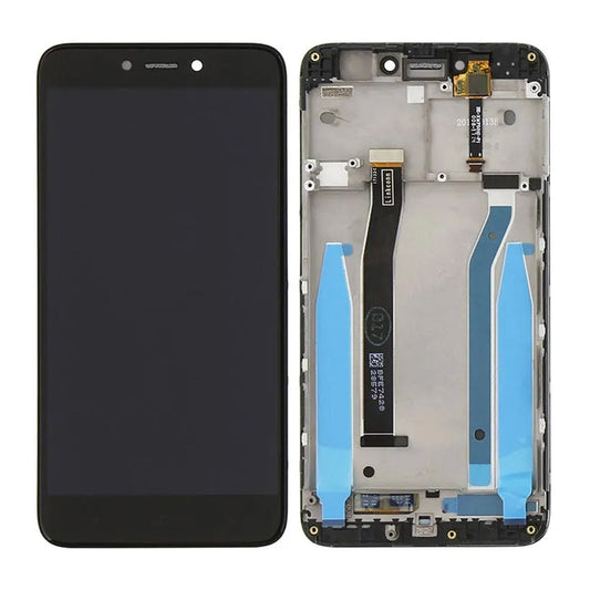 Xiaomi Redmi 4X Skärm med LCD Display Original - Svart image 1