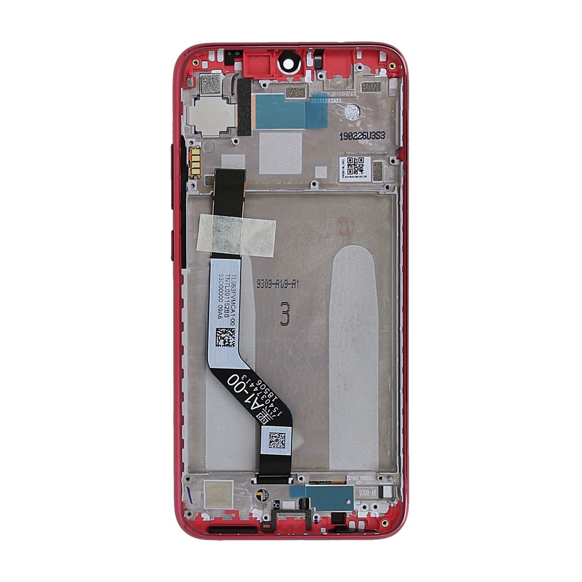 Xiaomi Redmi Note 7/Note 7 Pro Skärm med LCD Display Original - Röd image 3