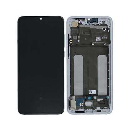 Xiaomi Mi 9 Lite Skärm Original Service Paket - Vit image 1
