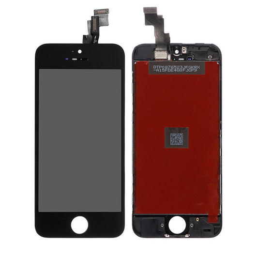iPhone 5C LCD Skärm - Svart image 1