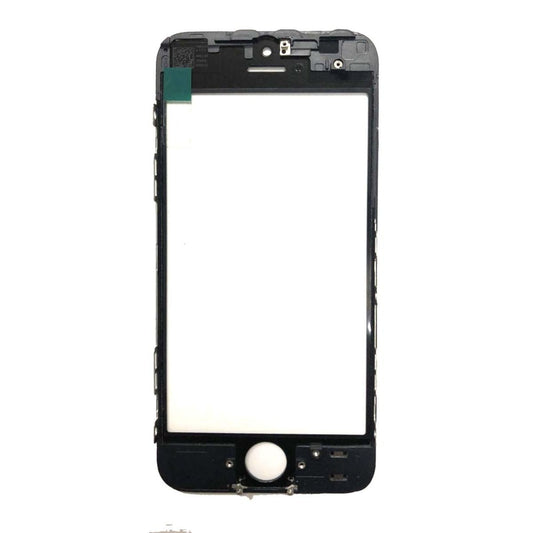 iPhone 5 Glasskärm med OCA-film - Svart image 2