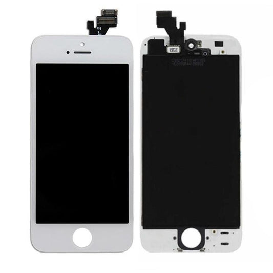 iPhone 5 LCD Skärm Refurbished - Vit image 1