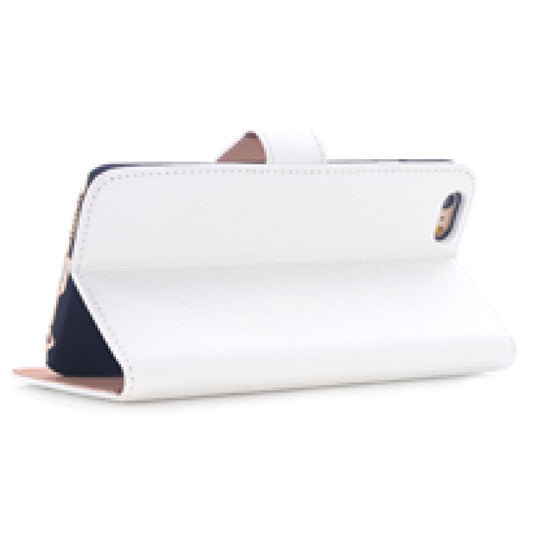 Flip Stand Leather Case For iPhone 6 Plus/6S Plus White