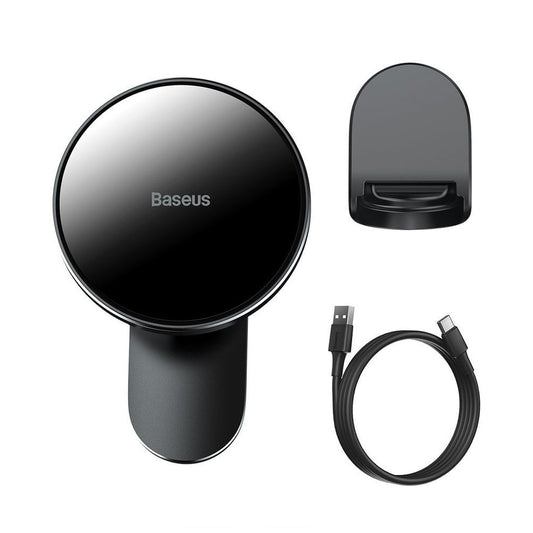Magnetisk Mobilhållare med Trådlösa laddning - Baseus image 3