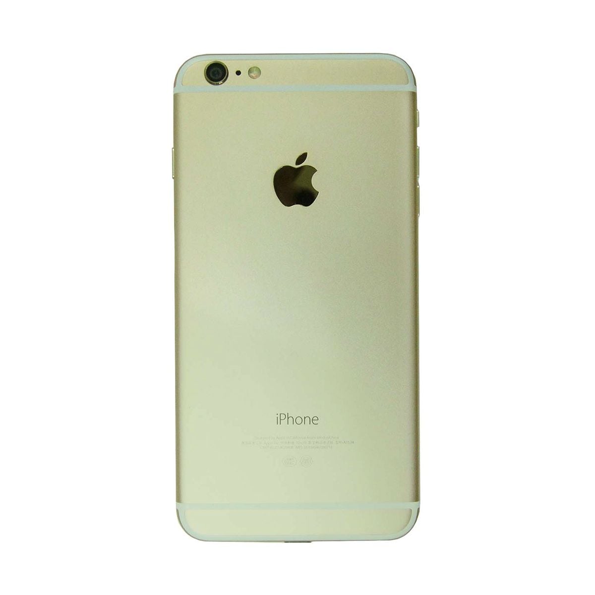 iPhone 6 Plus Baksida med Komplett Ram med Kamera och Batteri - Guld image 2