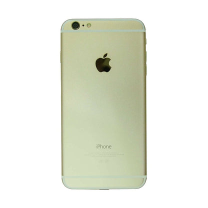iPhone 6 Plus Baksida med Komplett Ram med Kamera och Batteri - Guld image 2