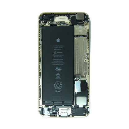 iPhone 6 Plus Baksida med Komplett Ram med Kamera och Batteri - Guld image 3