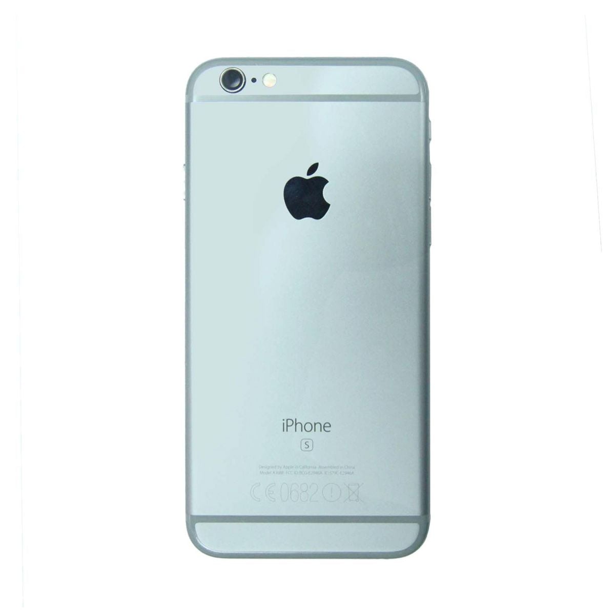 iPhone 6S Baksida med Komplett Ram med Batteri - Svart (Begagnad) image 2