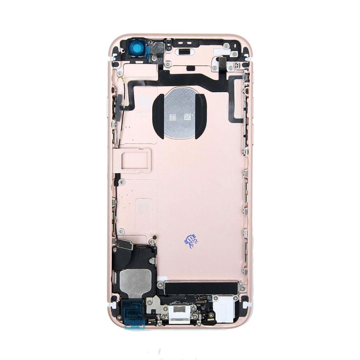 iPhone 6S Baksida med Komplett Ram - Roséguld image 3