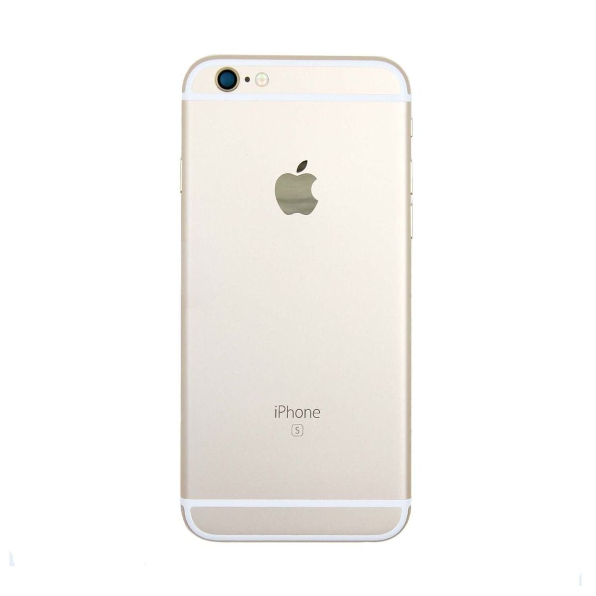 iPhone 6S Baksida med Komplett Ram - Guld image 2