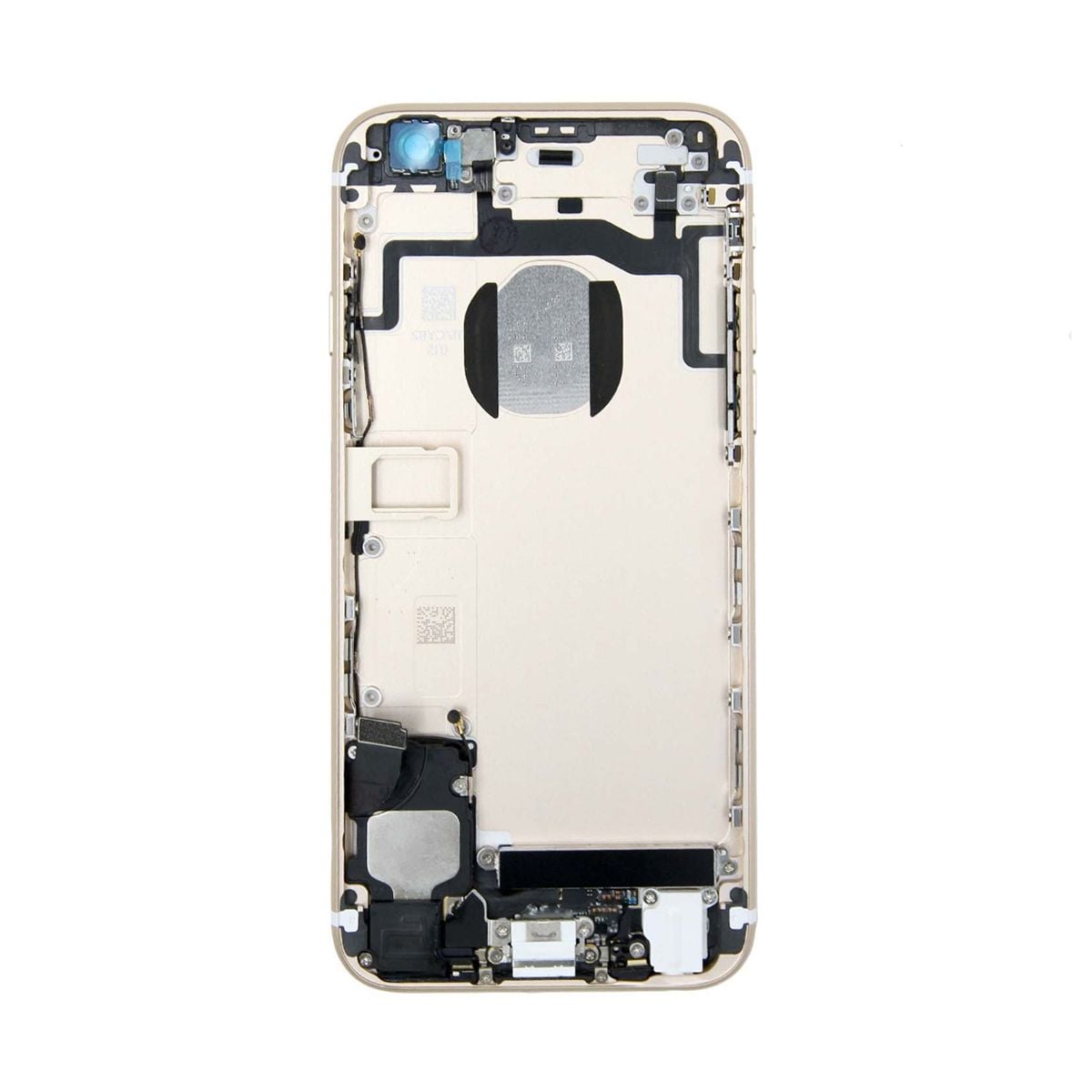 iPhone 6S Baksida med Komplett Ram - Guld image 3